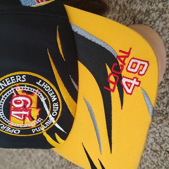 Union Wear Operating Engineers Local 49 Embroidered Adjustable Hat - Picture 4 of 13